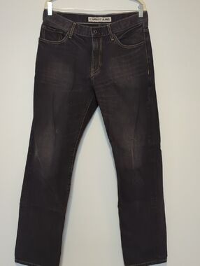Express Men’s Straight Jeans in Black